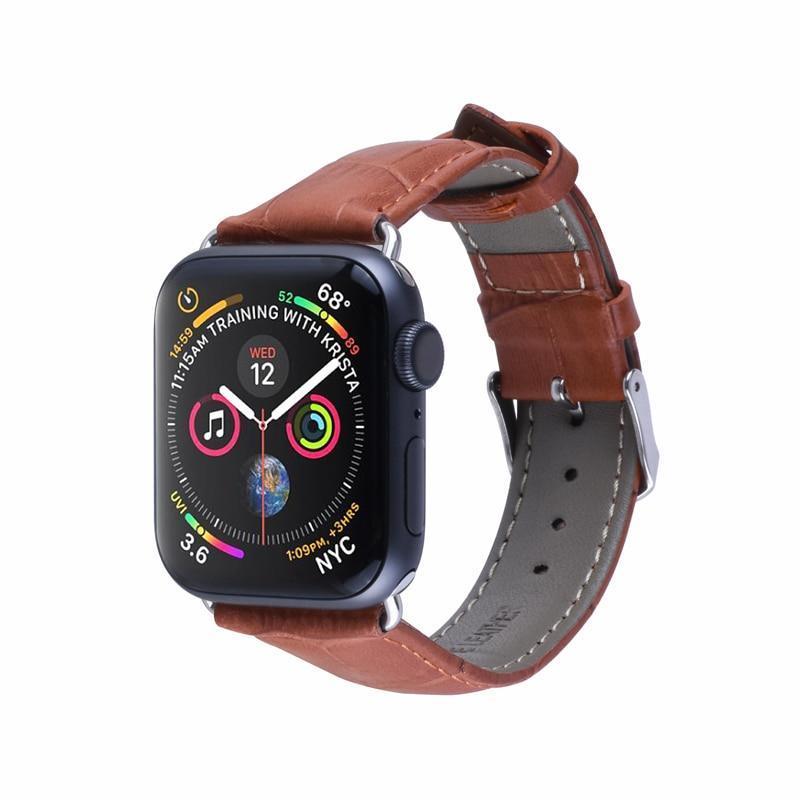 Pulseira de Couro para Apple Watch 38/40/42/44mm