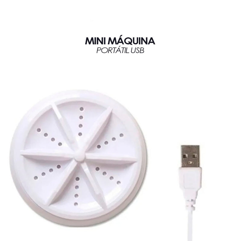 Mini Máquina de Lavar Portatil USB