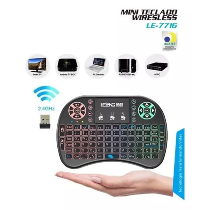 Mini Teclado Wireless